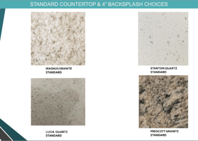 Countertop/Backsplash Options